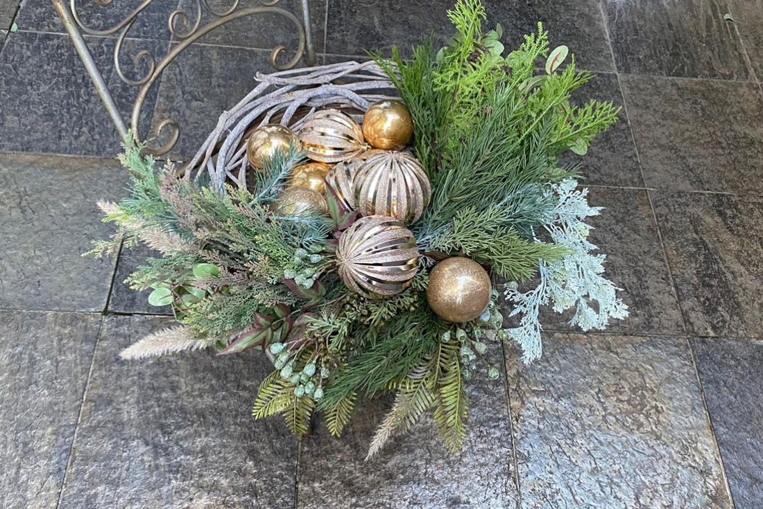 Evergreen wreath