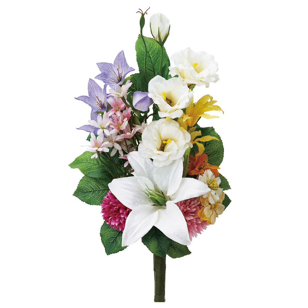 ユリとキキョウの御供えブーケ 商品案内 株式会社アスカ商会