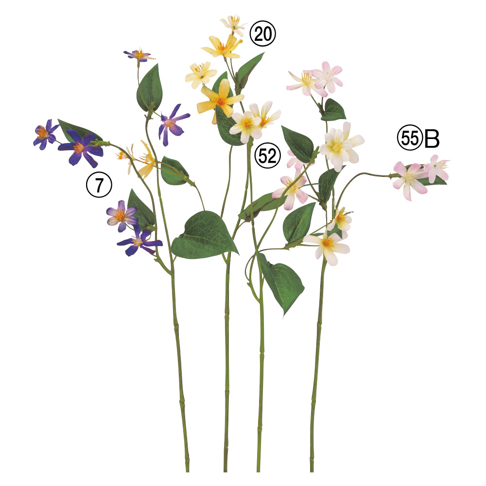 ミニフラワースプレー×6